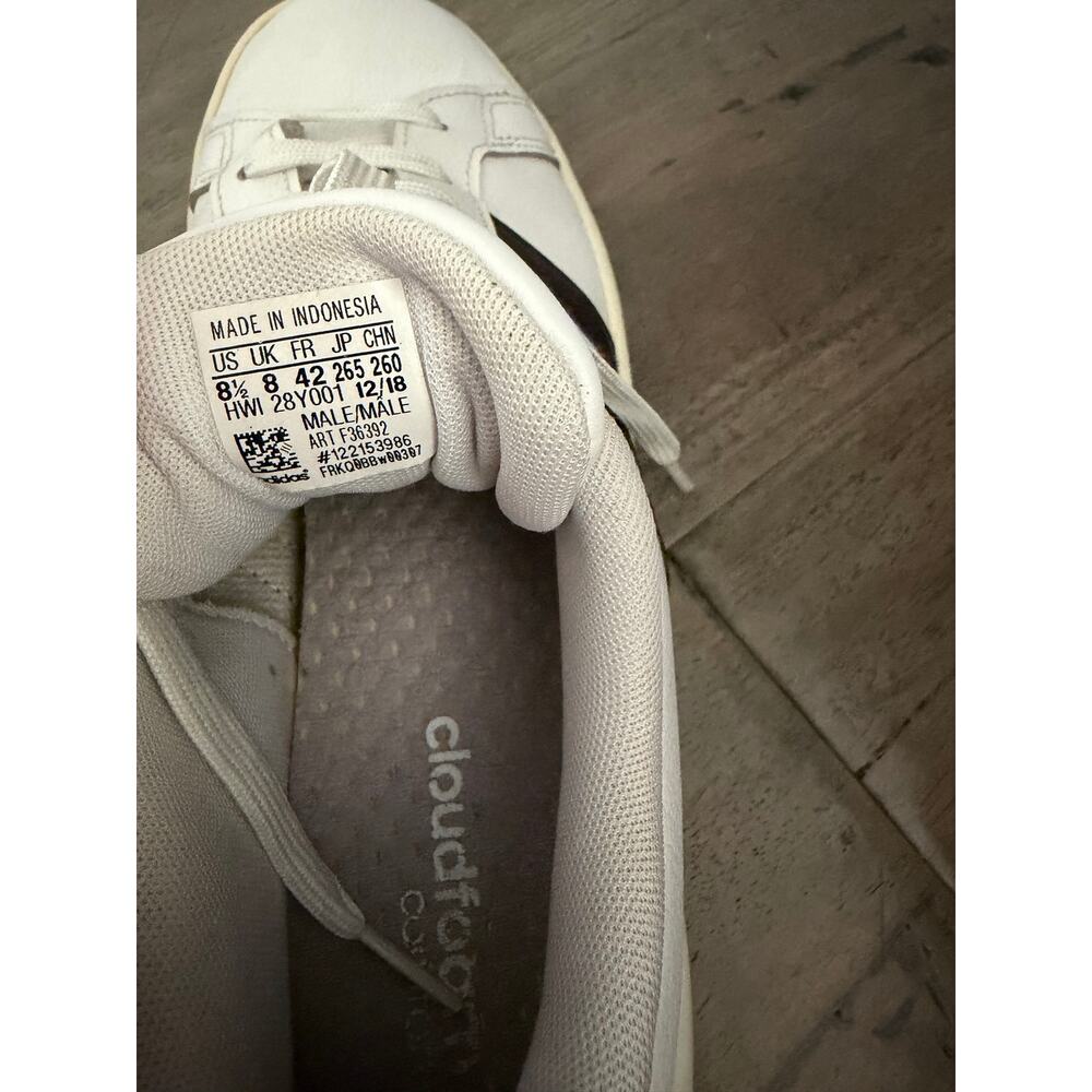 Adidas men’s grand court white sneakers sz 8.5 - Picture 6 of 6